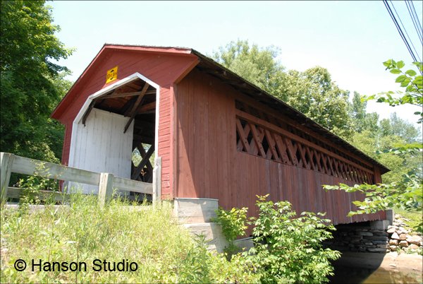 Bennington, VT - Silk Road Bridge - Summer